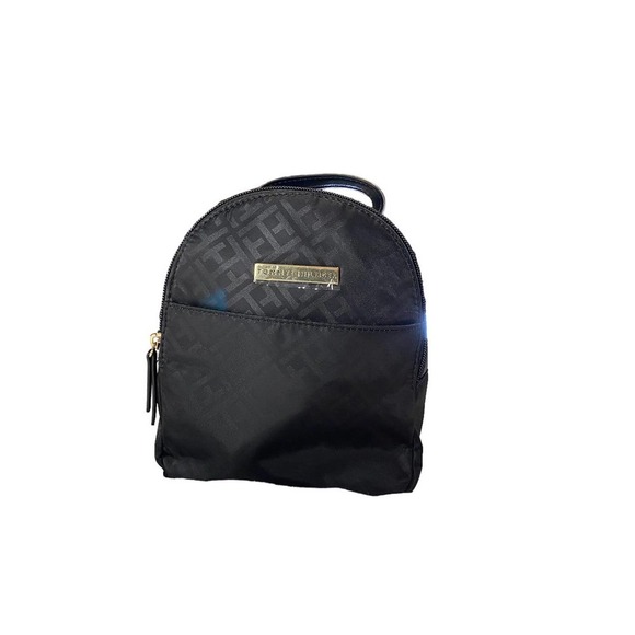 Tommy Hilfiger Mini Backpack Black. NWOT - Picture 1 of 8